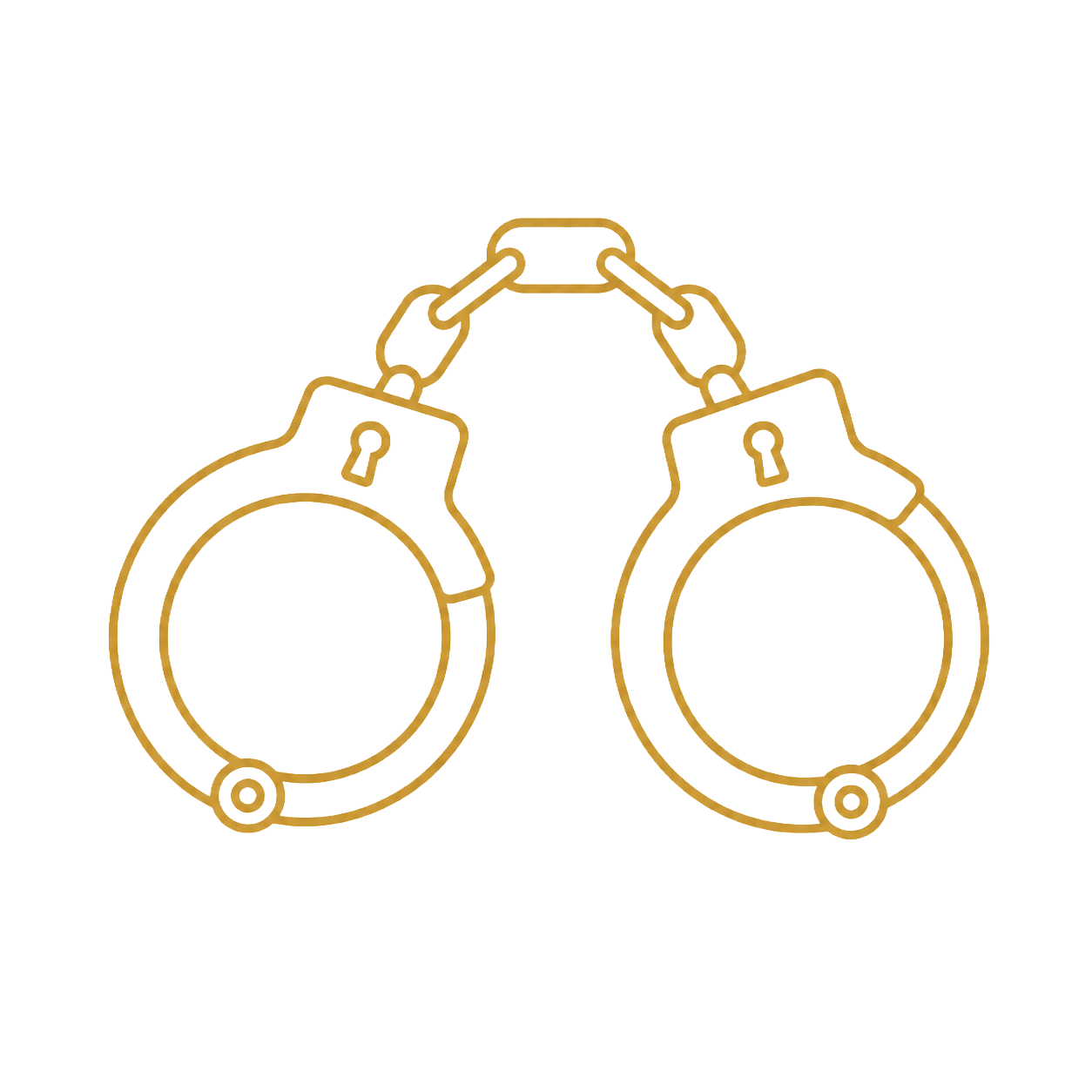 Arrest and booking icon