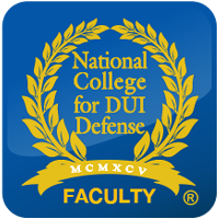 National College for DUI Defense Faculty Member